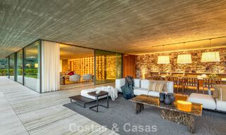 Villa de lujo de última generación con impresionantes vistas en venta en el exclusivo El Madroñal, Benahavis - Marbella 780662 