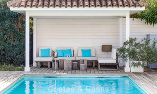 Villa mediterránea en una sola planta para entrar a vivir en venta, en zona de golf de Benahavis - Marbella 780823 