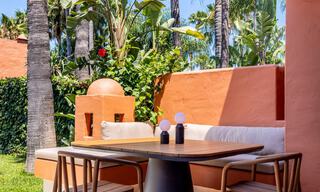 Lujosa casa adosada reformada de estilo mediterráneo en venta en la Milla de Oro de Marbella 782964 