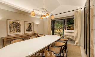 Villa de lujo de una sola planta, lista para entrar a vivir, en venta en el Valle del Golf de Nueva Andalucía, Marbella 780933 