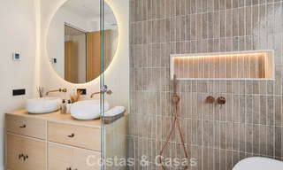 Villa de lujo de una sola planta, lista para entrar a vivir, en venta en el Valle del Golf de Nueva Andalucía, Marbella 781003 