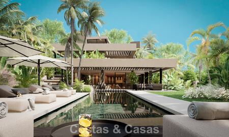 Exclusiva villa renovada con arquitectura sofisticada en venta en la prestigiosa Nueva Andalucía, Marbella 781028