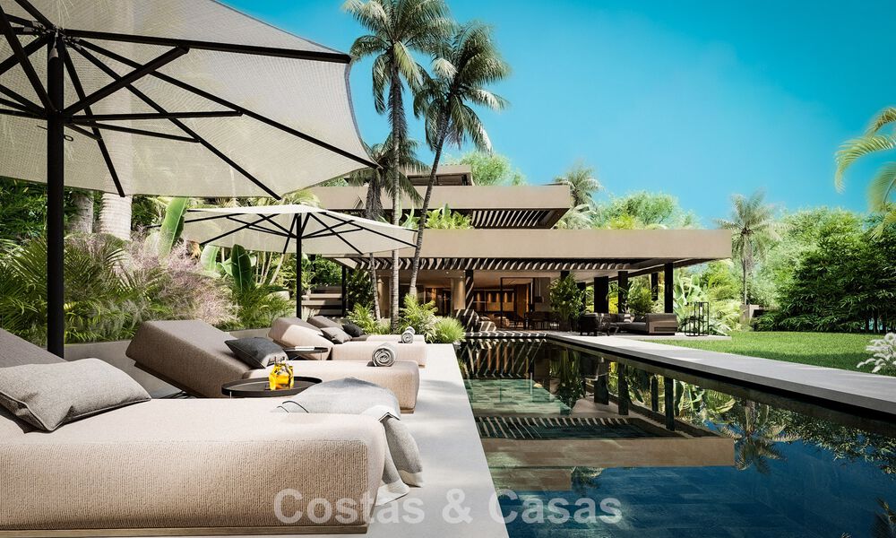 Exclusiva villa renovada con arquitectura sofisticada en venta en la prestigiosa Nueva Andalucía, Marbella 781029