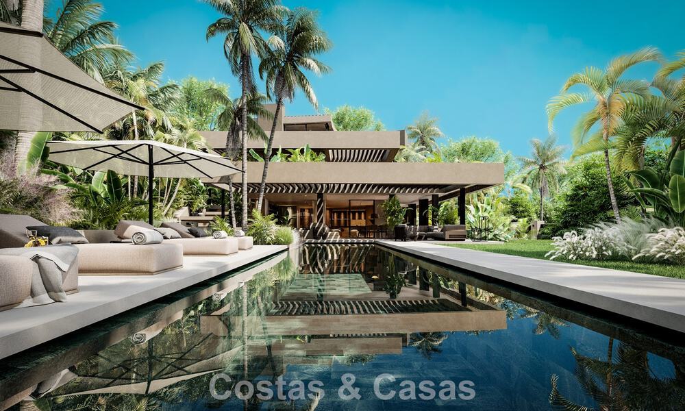 Exclusiva villa renovada con arquitectura sofisticada en venta en la prestigiosa Nueva Andalucía, Marbella 781030