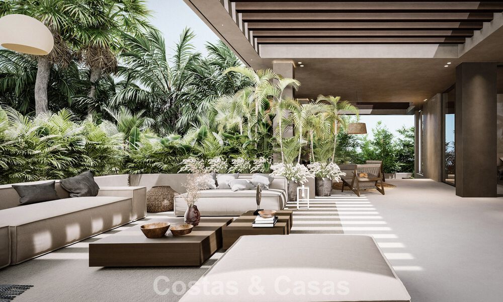 Exclusiva villa renovada con arquitectura sofisticada en venta en la prestigiosa Nueva Andalucía, Marbella 781035