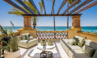 Lujoso apartamento de 3 dormitorios con vistas frontales al mar en venta al este de Marbella centro 780913 