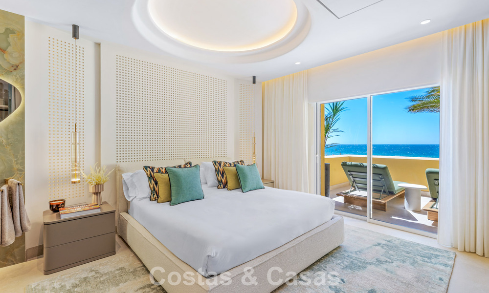 Lujoso apartamento de 3 dormitorios con vistas frontales al mar en venta al este de Marbella centro 780915