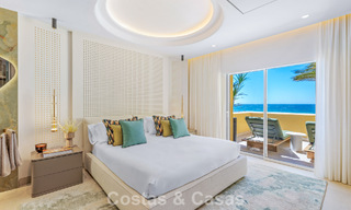 Lujoso apartamento de 3 dormitorios con vistas frontales al mar en venta al este de Marbella centro 780915 