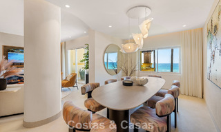 Lujoso apartamento de 3 dormitorios con vistas frontales al mar en venta al este de Marbella centro 780916 