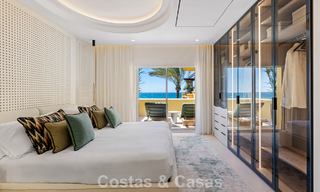 Lujoso apartamento de 3 dormitorios con vistas frontales al mar en venta al este de Marbella centro 780917 