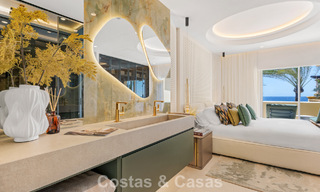 Lujoso apartamento de 3 dormitorios con vistas frontales al mar en venta al este de Marbella centro 780922 
