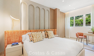Lujoso apartamento de 3 dormitorios con vistas frontales al mar en venta al este de Marbella centro 780930 