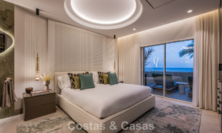 Lujoso apartamento de 3 dormitorios con vistas frontales al mar en venta al este de Marbella centro 780965 