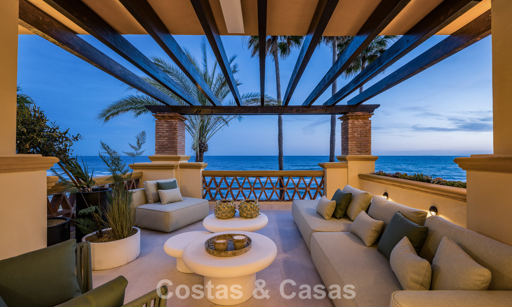 Lujoso apartamento de 3 dormitorios con vistas frontales al mar en venta al este de Marbella centro 781014