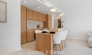 Apartamento de playa listo para entrar a vivir con impresionantes vistas al mar en venta en la zona oeste de Estepona 781079 