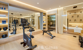 Exclusiva villa de lujo con arquitectura andaluza moderna en venta con vistas panorámicas al mar en Marbella - Benahavís 781173 