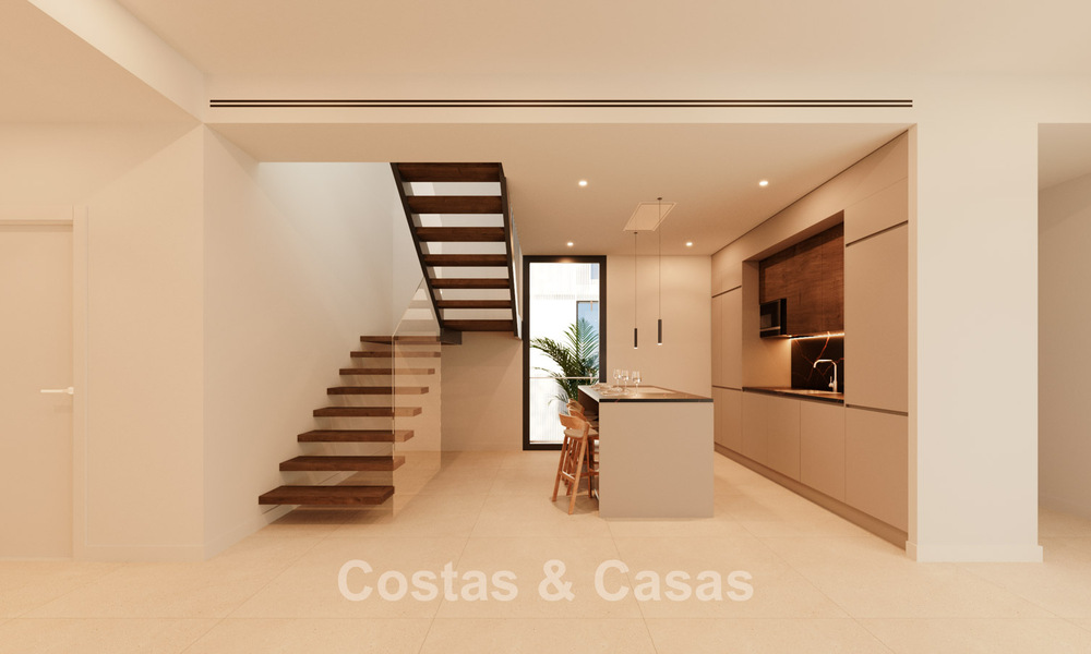 Nuevo proyecto con elegantes apartamentos en venta cerca del centro y la playa de San Pedro, Marbella 781141