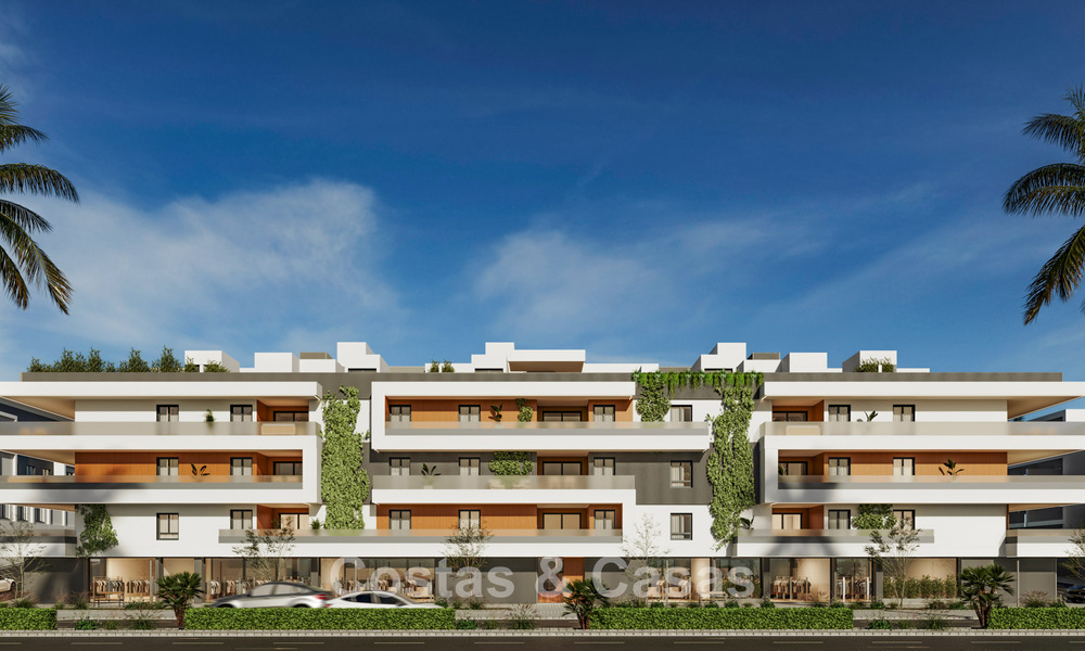 Nuevo proyecto con elegantes apartamentos en venta cerca del centro y la playa de San Pedro, Marbella 781143