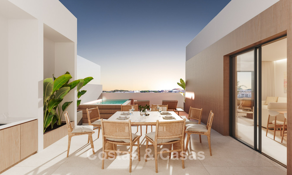 Nuevo proyecto con elegantes apartamentos en venta cerca del centro y la playa de San Pedro, Marbella 781147