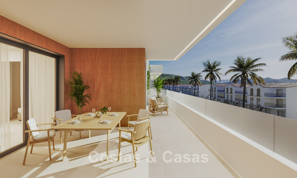 Nuevo proyecto con elegantes apartamentos en venta cerca del centro y la playa de San Pedro, Marbella 781152