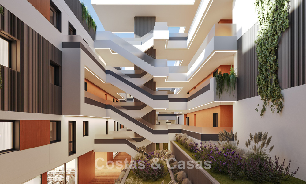 Nuevo proyecto con elegantes apartamentos en venta cerca del centro y la playa de San Pedro, Marbella 781154