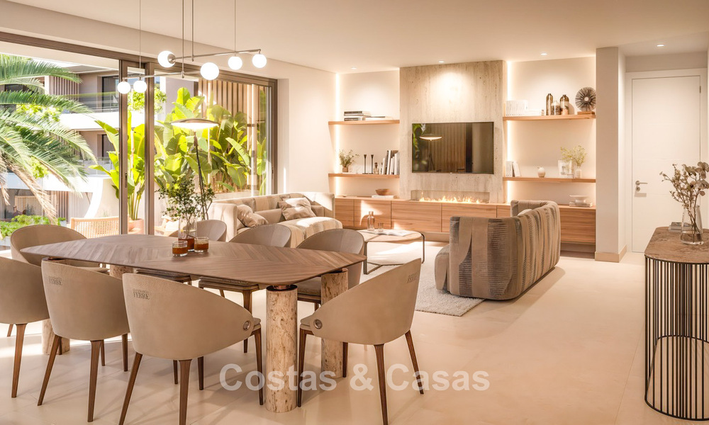 Sofisticados apartamentos de obra nueva en venta, cerca de todos los servicios en San Pedro, Marbella 781117