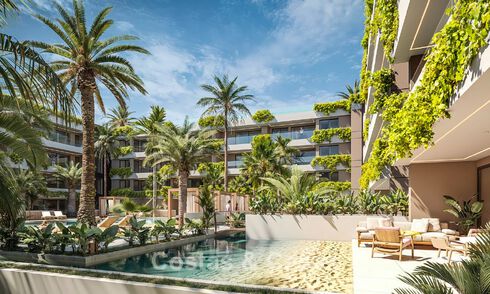 Lanzamiento. Sofisticados apartamentos de obra nueva en venta, cerca de todos los servicios en San Pedro, Marbella 781122