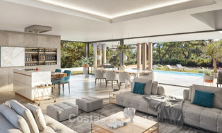 Moderna villa de lujo de nueva construcción en venta en un prestigioso resort de golf en San Roque, Costa del Sol 781512 