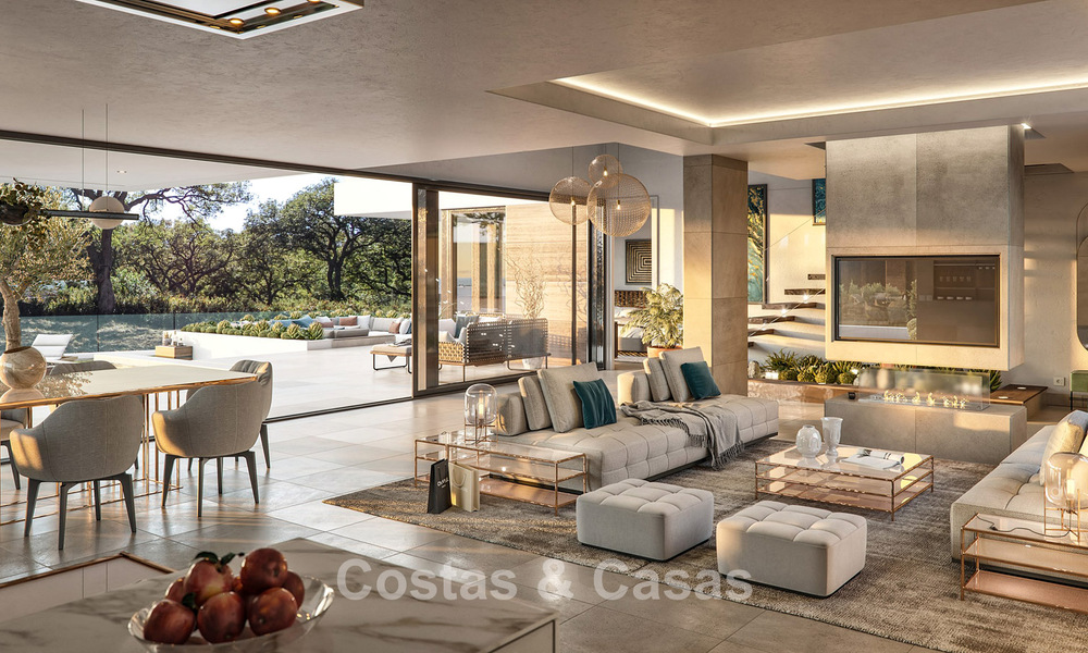 Moderna villa de lujo de nueva construcción en venta en un prestigioso resort de golf en San Roque, Costa del Sol 781514