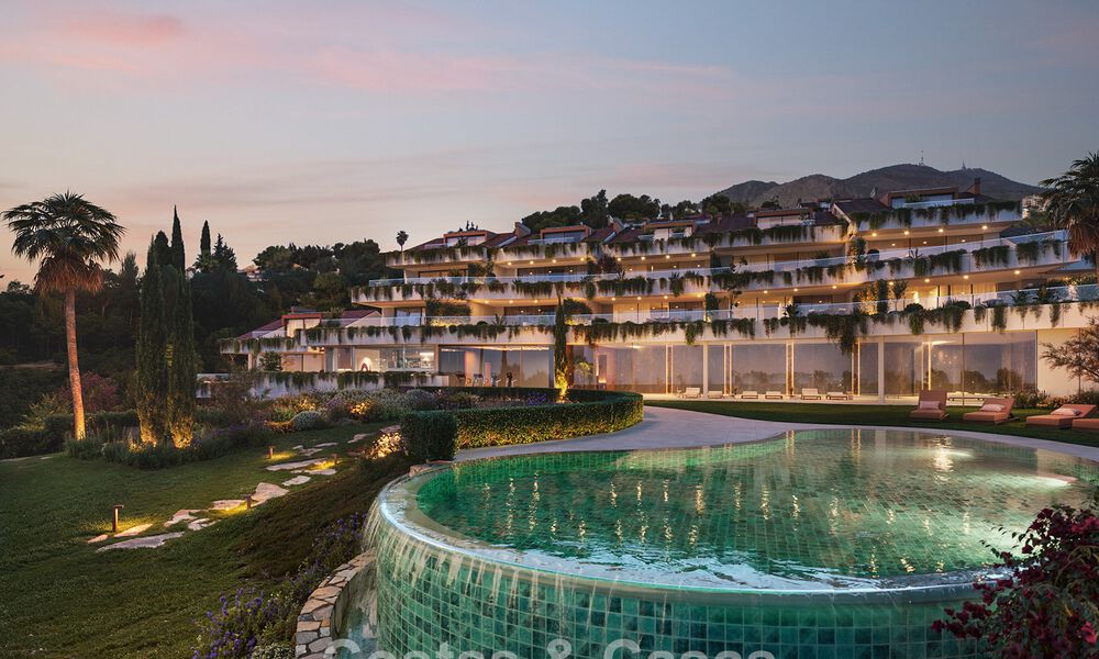 Apartamentos nuevos sobre plano en venta a un paso del mar en Benalmádena, Costa del Sol 781525