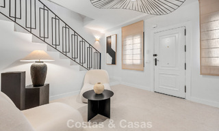 Preciosa casa adosada reformada en venta en primera línea de Aloha Golf en Nueva Andalucía, Marbella 781721 