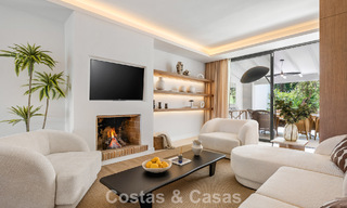 Preciosa casa adosada reformada en venta en primera línea de Aloha Golf en Nueva Andalucía, Marbella 781728 