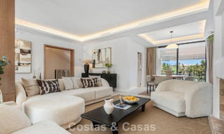 Preciosa casa adosada reformada en venta en primera línea de Aloha Golf en Nueva Andalucía, Marbella 781732 