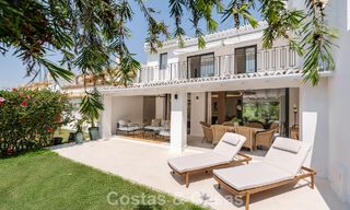 Preciosa casa adosada reformada en venta en primera línea de Aloha Golf en Nueva Andalucía, Marbella 781735 