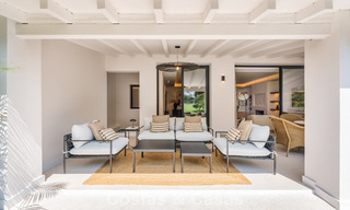 Preciosa casa adosada reformada en venta en primera línea de Aloha Golf en Nueva Andalucía, Marbella 781736 