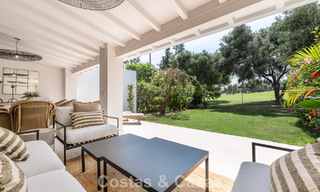 Preciosa casa adosada reformada en venta en primera línea de Aloha Golf en Nueva Andalucía, Marbella 781738 