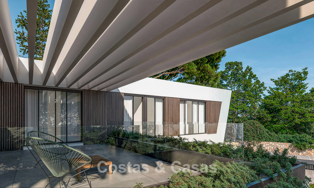 Villa de diseño sofisticado en venta en la Nueva Milla de Oro, entre Marbella y Estepona 781639