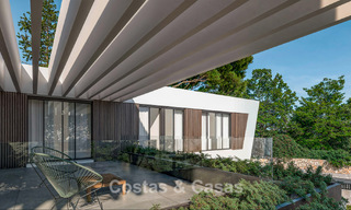 Villa de diseño sofisticado en venta en la Nueva Milla de Oro, entre Marbella y Estepona 781639 