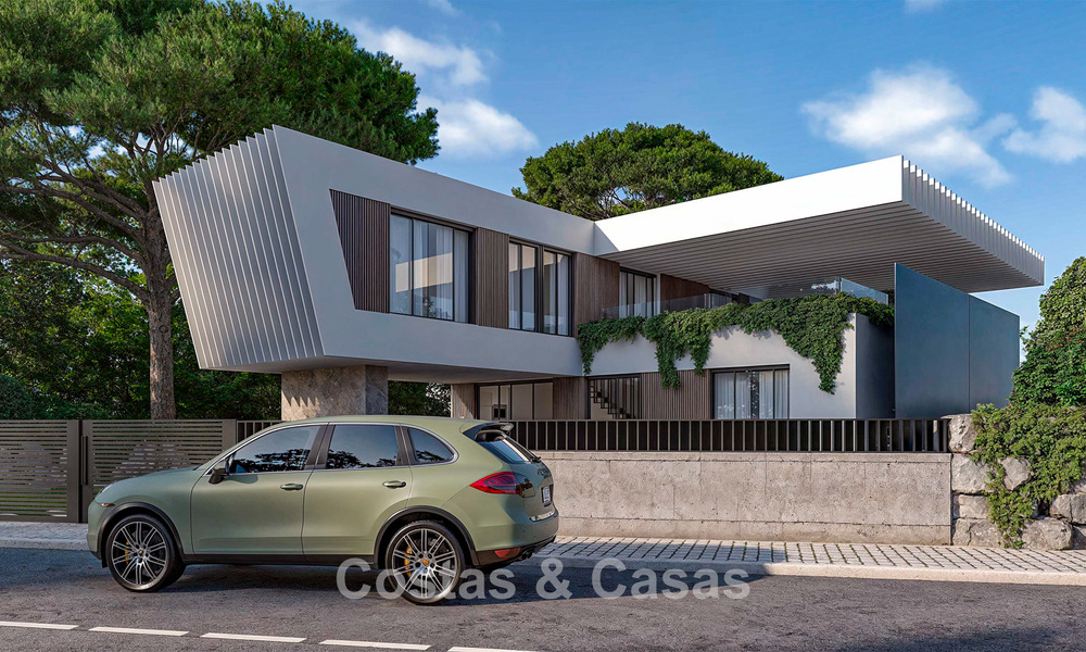 Villa de diseño sofisticado en venta en la Nueva Milla de Oro, entre Marbella y Estepona 781642