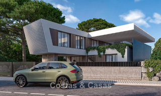 Villa de diseño sofisticado en venta en la Nueva Milla de Oro, entre Marbella y Estepona 781642 