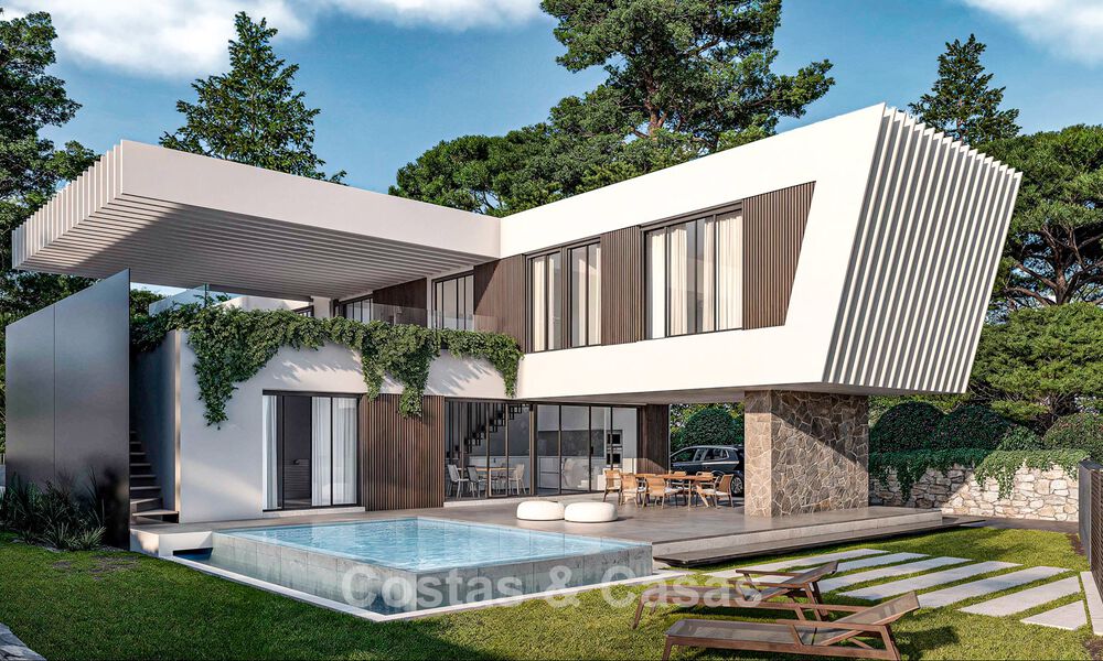 Villa de diseño sofisticado en venta en la Nueva Milla de Oro, entre Marbella y Estepona 781643