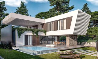 Villa de diseño sofisticado en venta en la Nueva Milla de Oro, entre Marbella y Estepona 781643 