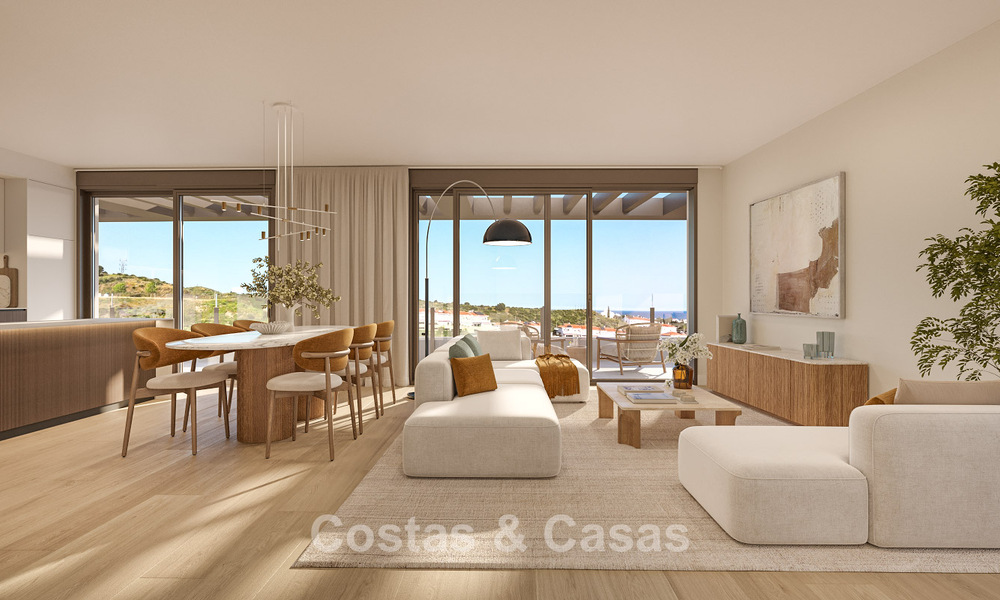 Elegantes apartamentos boutique en venta en Mijas Costa, Costa del Sol 781631