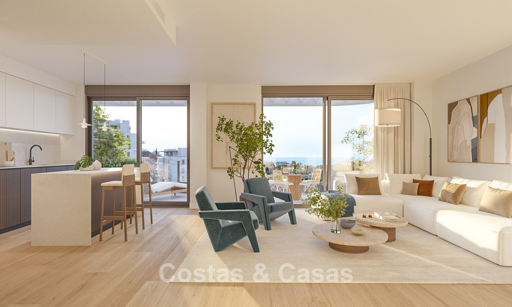Elegantes apartamentos boutique en venta en Mijas Costa, Costa del Sol 781633