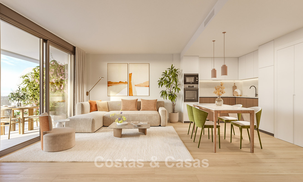 Elegantes apartamentos boutique en venta en Mijas Costa, Costa del Sol 781634