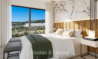¡Nuevo en el mercado! Villas de diseño de alta tecnología en venta en un codiciado entorno de golf cerca del centro de Estepona 781757 
