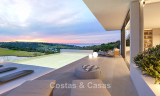 ¡Nuevo en el mercado! Villas de diseño de alta tecnología en venta en un codiciado entorno de golf cerca del centro de Estepona 781764 