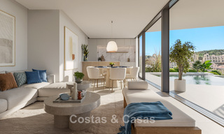 ¡Nuevo en el mercado! Villas de diseño de alta tecnología en venta en un codiciado entorno de golf cerca del centro de Estepona 781768 