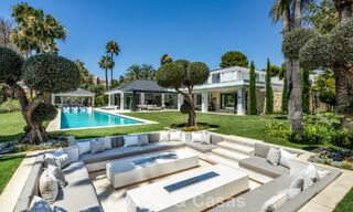 Magnífica villa en primera línea de golf en venta en el corazón de Nueva Andalucía, Marbella 781773 
