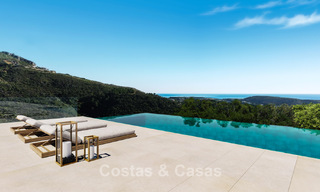 Villa de diseño vanguardista y de alta gama con vistas despejadas al mar en venta en las colinas de Marbella - Benahavís 781700 